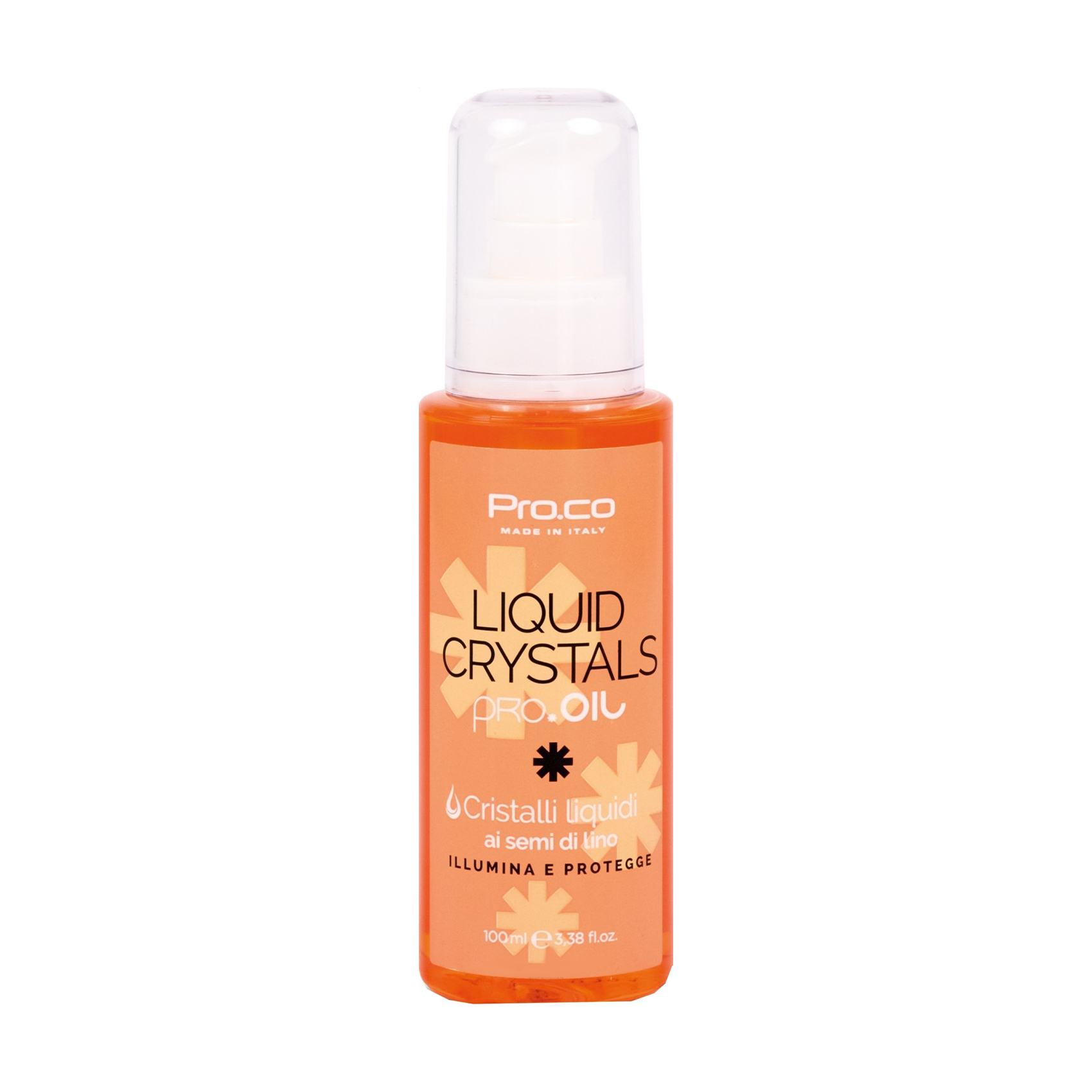 Рідкі кристали для блиску волосся Pro.co Liquid Crystals Pro.Oil, 100 мл