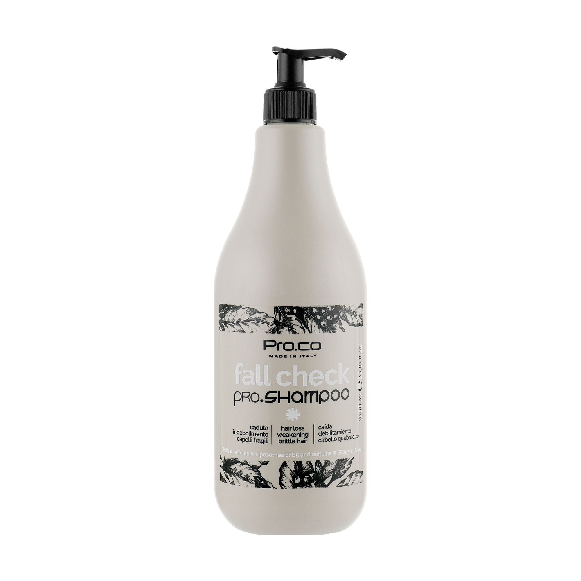 Шампунь Pro.co Fall Check Pro.Shampoo проти випадіння волосся, 1 л